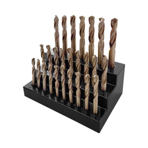 YG-1 A–Z Letter Stub Drill Bit Set – 26 Piece