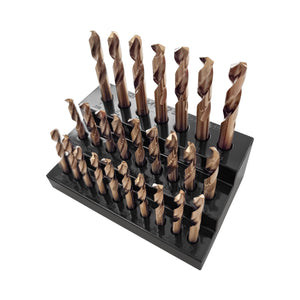 YG-1 A–Z Letter Stub Drill Bit Set – 26 Piece