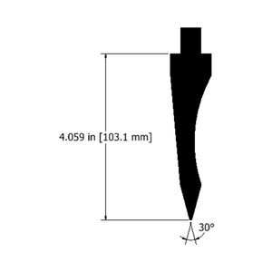 Titan - 30° Acute Angle Punch, 2 Inch