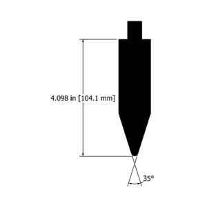 Titan - 35° Heavy Duty Punch, 4 Inch