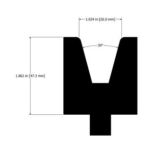 Titan - Acute Die 25 mm, 4 Inch