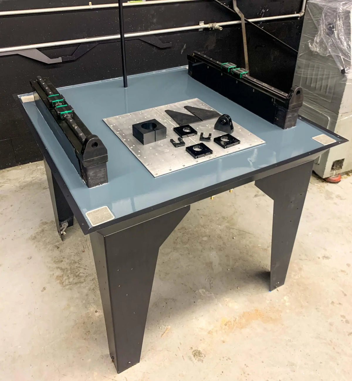 MR-1 Machine Base after Epoxy Top Coat