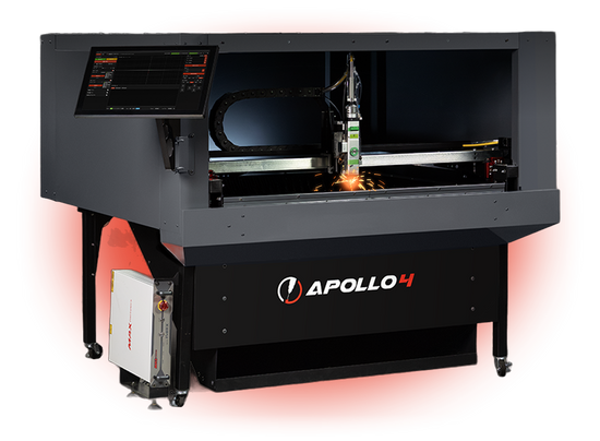 Apollo 4 4x4 1.5kW Enclosed CNC Fiber Laser