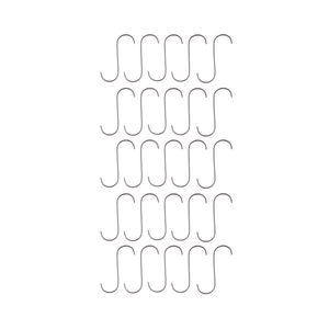 Vulcan 4 Inch S-Hook (25 Pack)